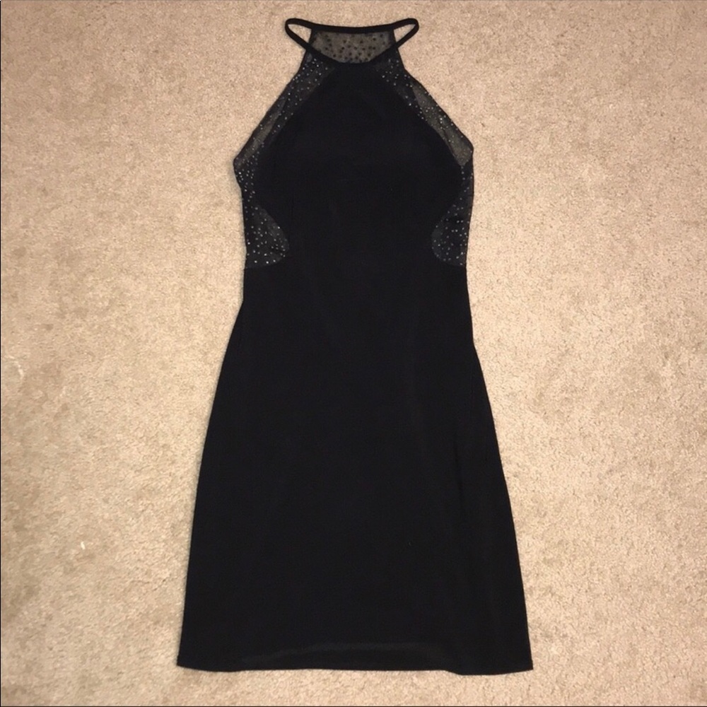 Morgan & Co. Short Black Cocktail Dress